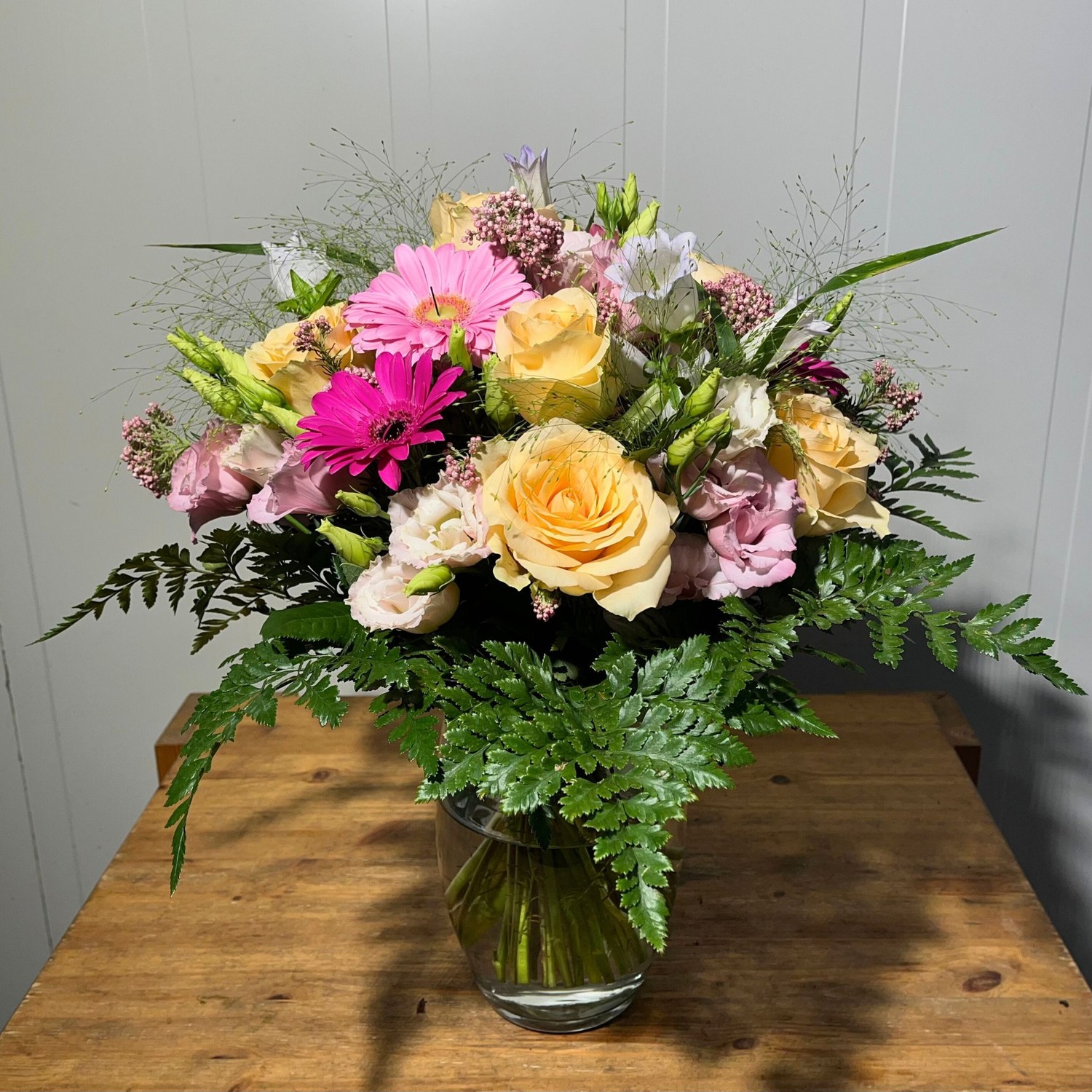 Bunte Blumen in einem Strauß